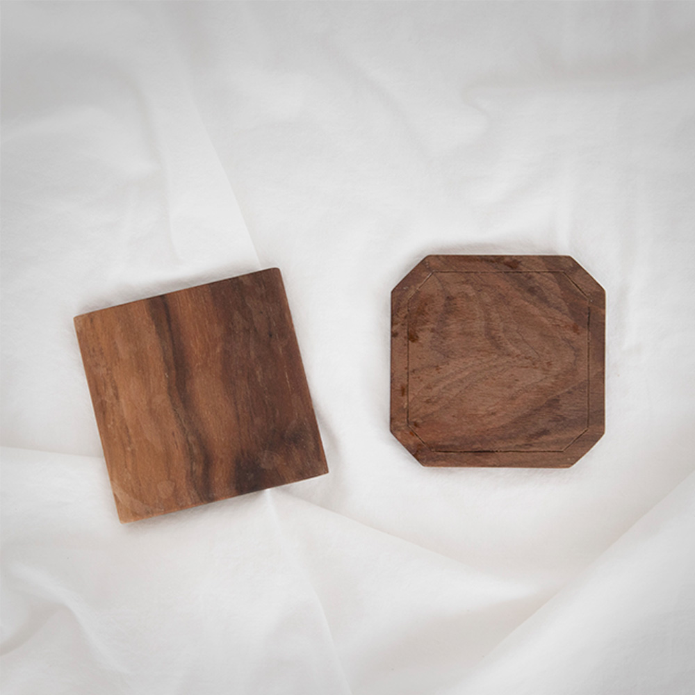 Wood Tea Coaster